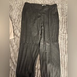 Boss high waist checked trousers